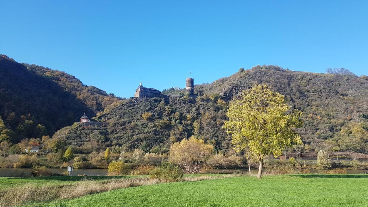 Ferienhaus Leopold Mit Burgblick An Der Mosel Burgen  Buitenkant foto