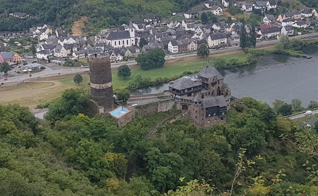 Ferienhaus Leopold Mit Burgblick An Der Mosel Burgen  Buitenkant foto