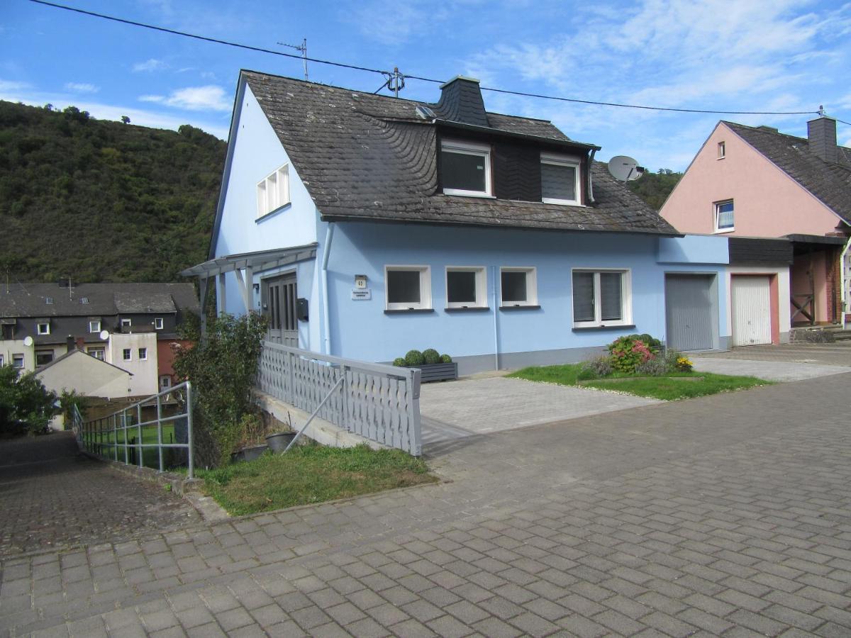 Ferienhaus Leopold Mit Burgblick An Der Mosel Burgen  Buitenkant foto