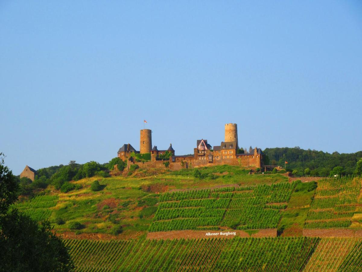 Ferienhaus Leopold Mit Burgblick An Der Mosel Burgen  Buitenkant foto