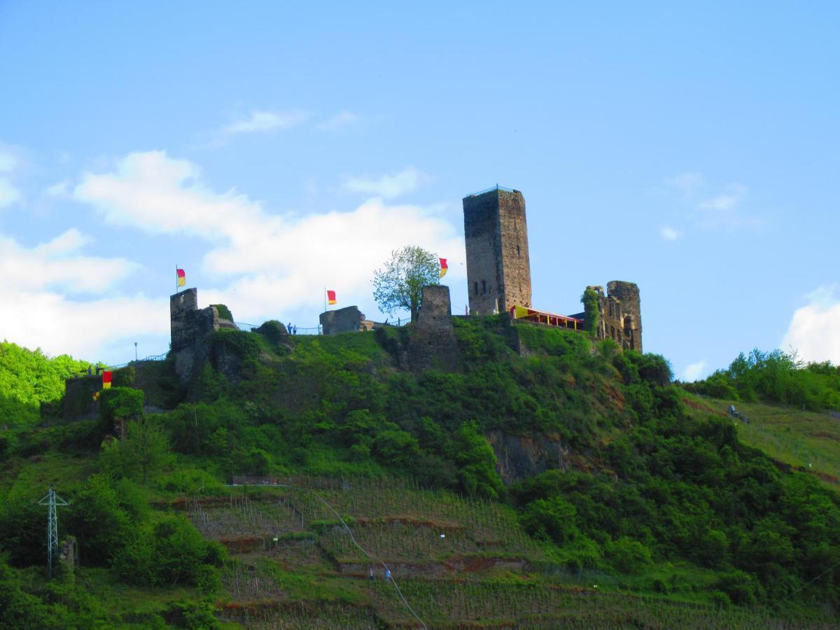 Ferienhaus Leopold Mit Burgblick An Der Mosel Burgen  Buitenkant foto