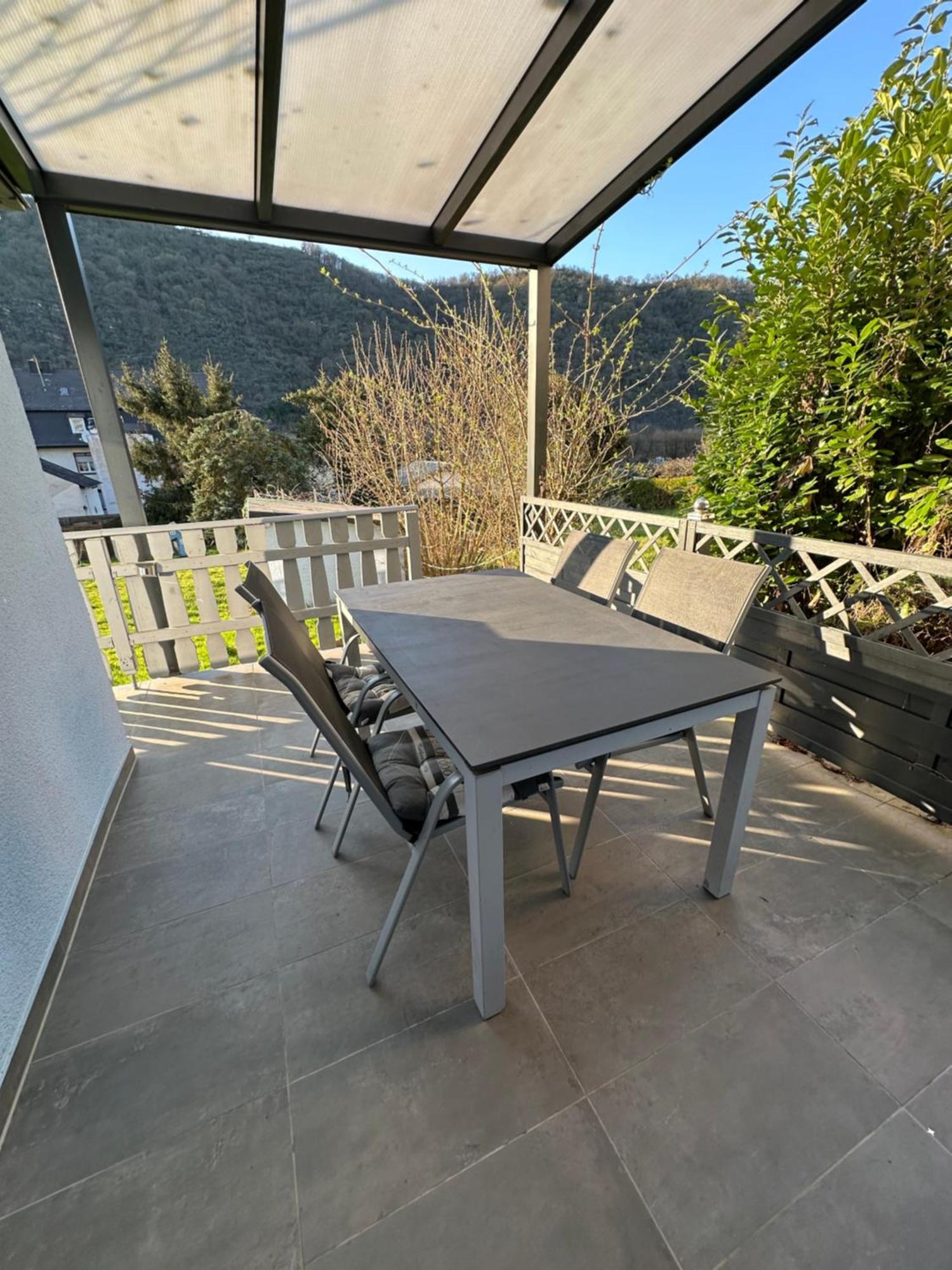 Ferienhaus Leopold Mit Burgblick An Der Mosel Burgen  Buitenkant foto