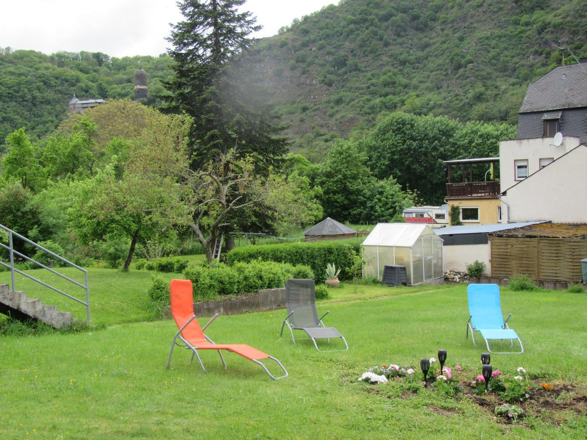 Ferienhaus Leopold Mit Burgblick An Der Mosel Burgen  Buitenkant foto