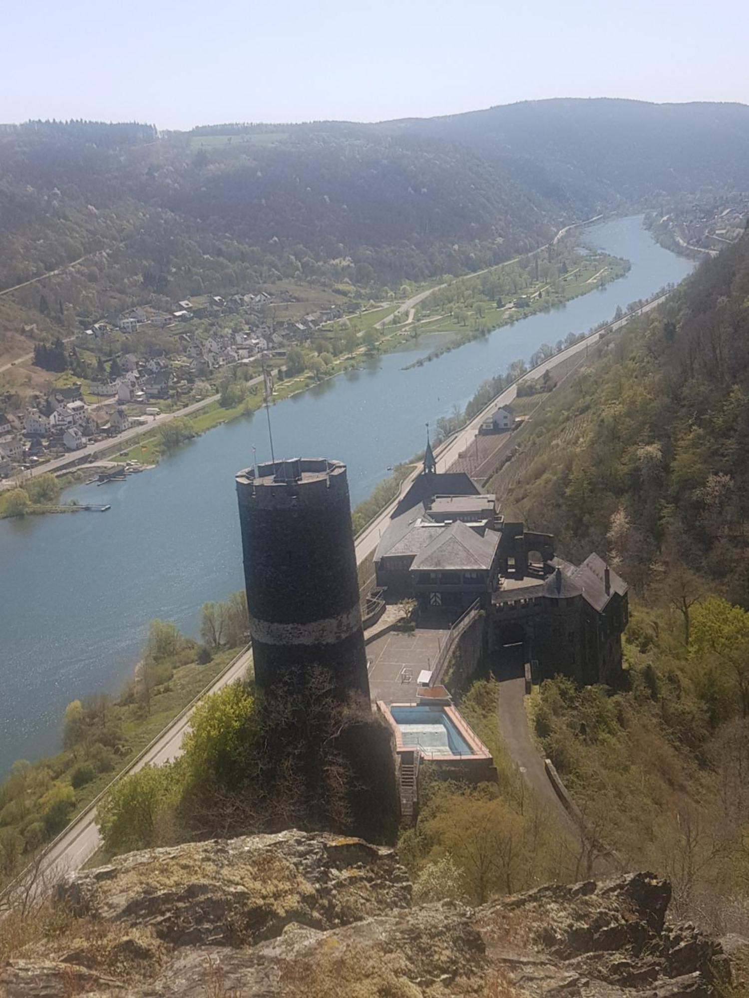 Ferienhaus Leopold Mit Burgblick An Der Mosel Burgen  Buitenkant foto